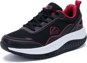 AOV Womens Walking Shoes with Arch Support Plantar Fasciitis Sneakers Gym Tennis for Foot and Heel Pain Relief