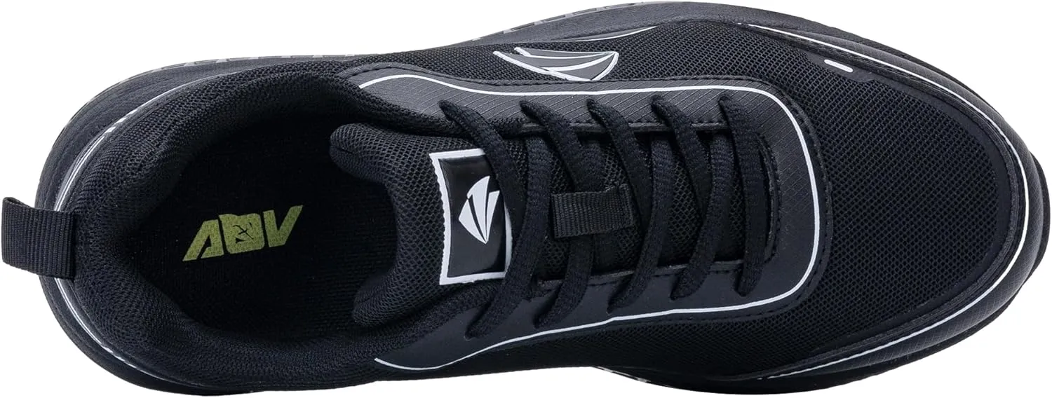 AOV Womens Walking Shoes with Arch Support Plantar Fasciitis Sneakers Gym Tennis for Foot and Heel Pain Relief