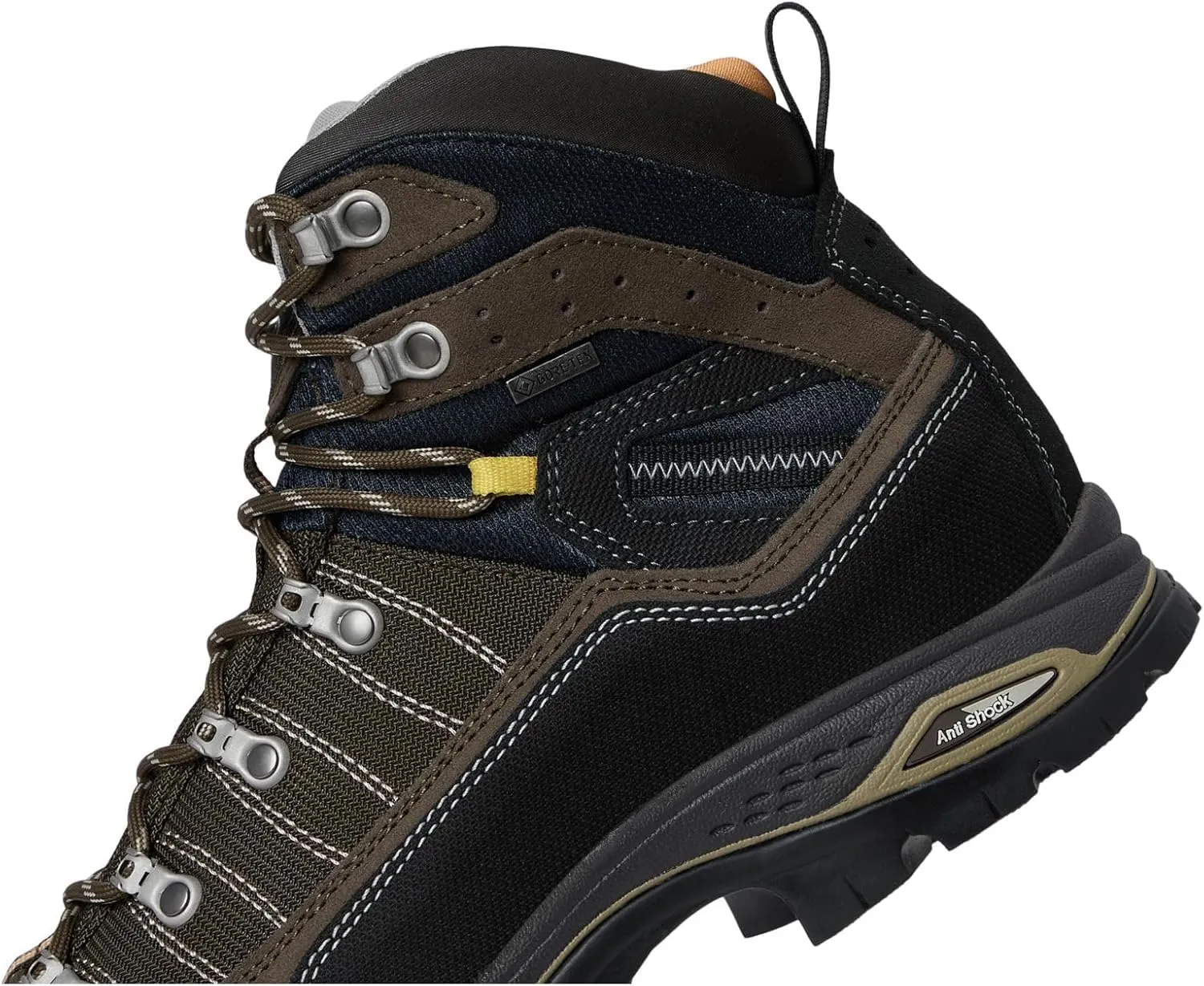 ASOLO Men's DRIFTER I EVO GV Water-Resistant mm 1.6-1.8 mm Suede Cordura Breathable Cushioned Hiking Boots | Rubber Cap