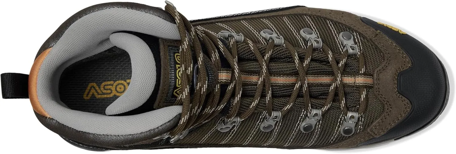 ASOLO Men's DRIFTER I EVO GV Water-Resistant mm 1.6-1.8 mm Suede Cordura Breathable Cushioned Hiking Boots | Rubber Cap