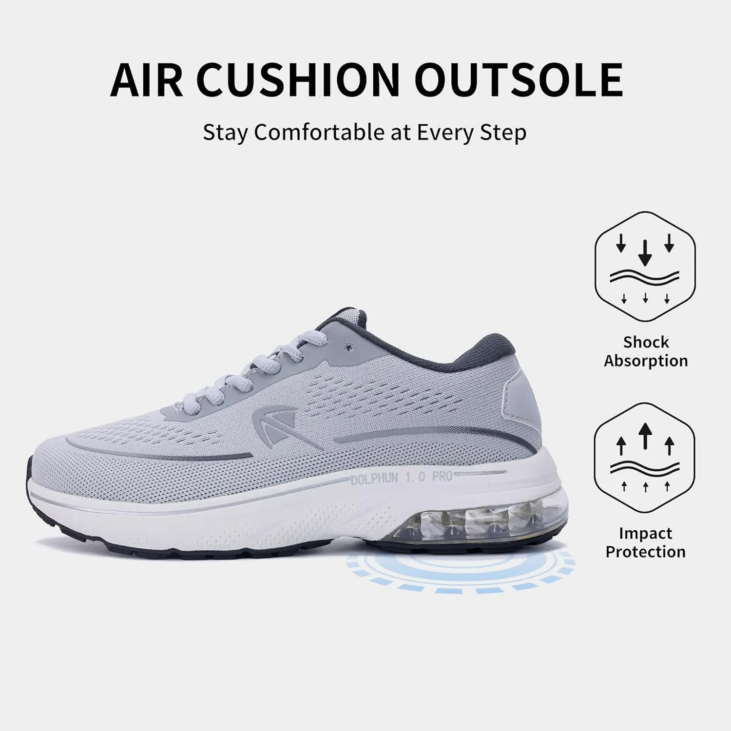 Autper Women's Running Shoes Wide Toe Box Sneakers Women Air Comfortable Arch Support Walking Tennis Athletic Shoes for Jogging Workout Gym Sports US6-11