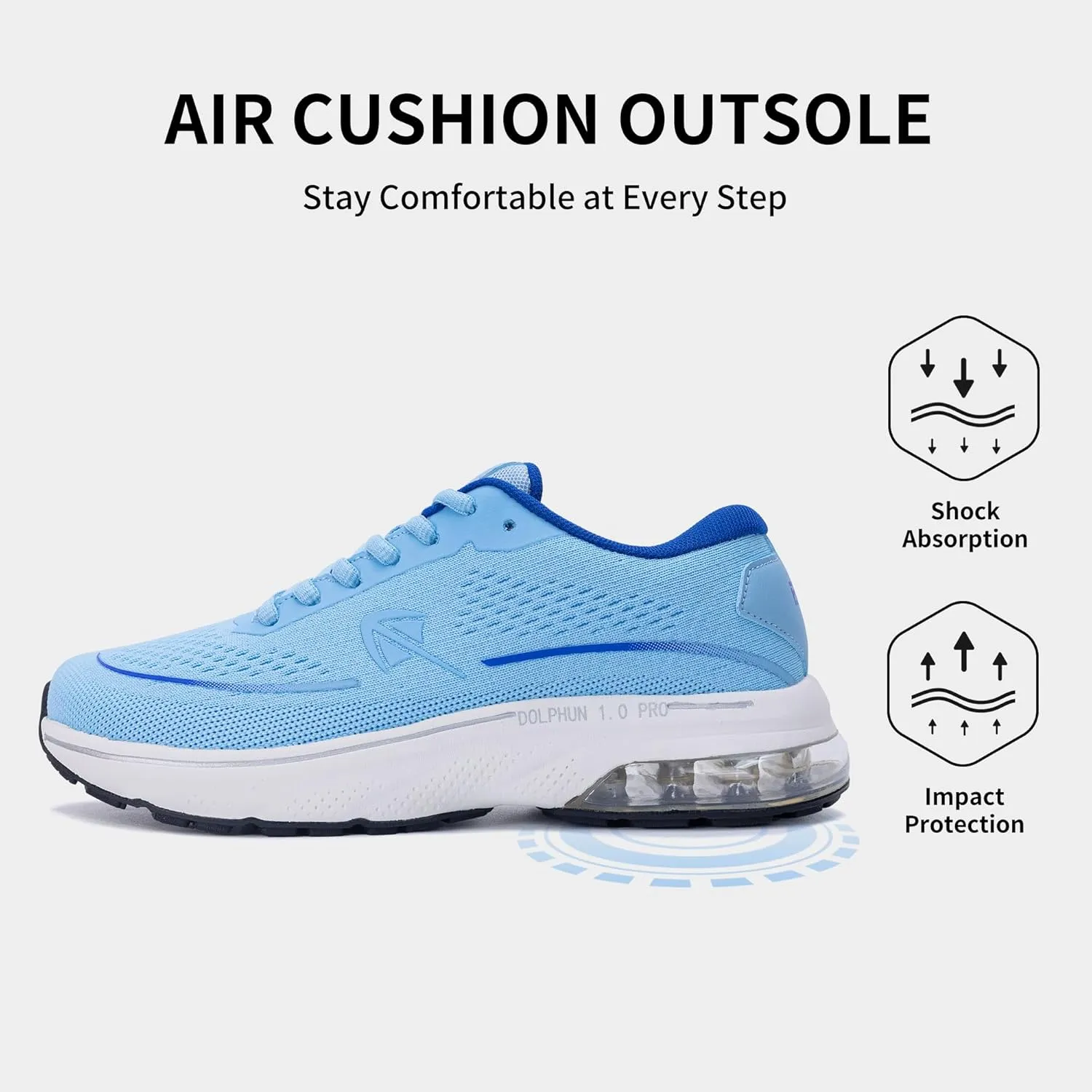 Autper Women's Running Shoes Wide Toe Box Sneakers Women Comfortable Arch Support Walking Tennis Athletic Shoes for Jogging Workout Gym Sports US6-11