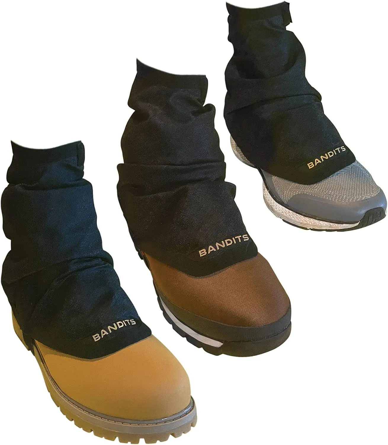 BANDITS - Gaiters for Hiking, Running, Hunting, Landscaping, Yard Work, Farming, Construction and More - Fits Boots and Sneakers