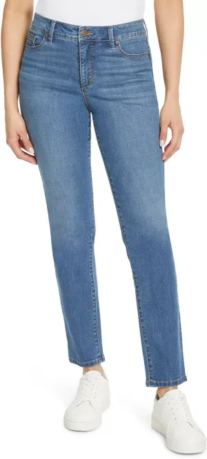 Bandolino Women's Amy Tummy Control Straight Leg Denim Jean