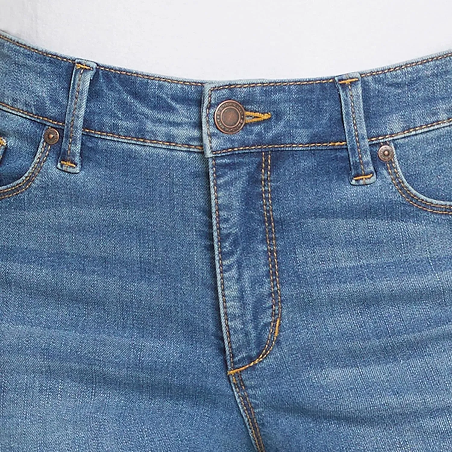 Bandolino Women's Amy Tummy Control Straight Leg Denim Jean