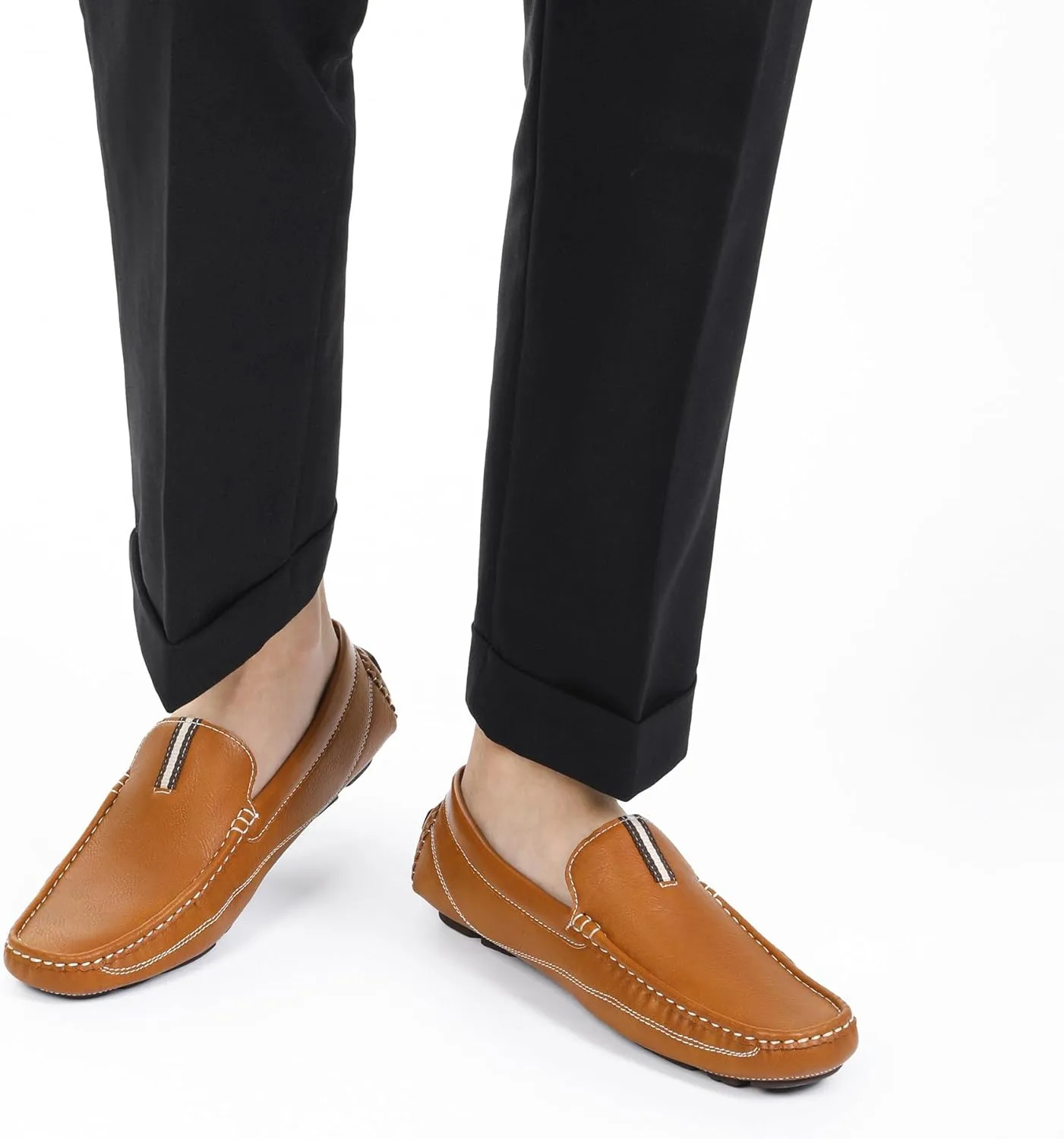 Bruno Marc Men's Driving Moccasins Penny Loafers Slip on Loafer Shoes