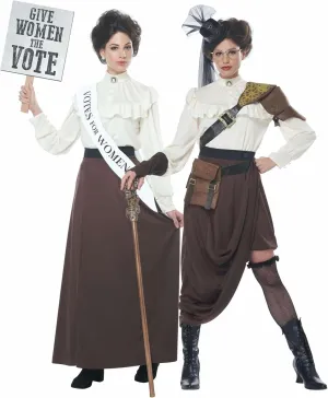 California Costumes womens English Suffragette Adult Costume