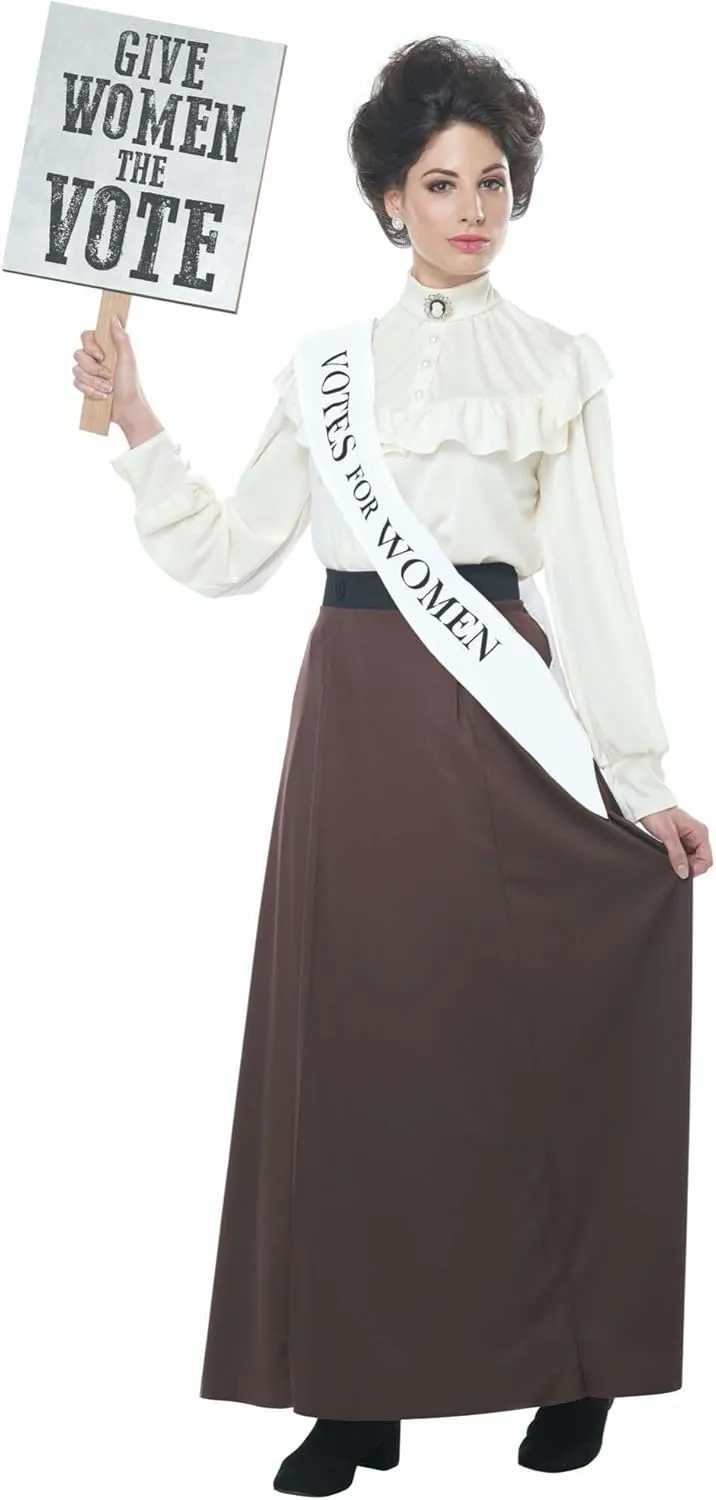 California Costumes womens English Suffragette Adult Costume