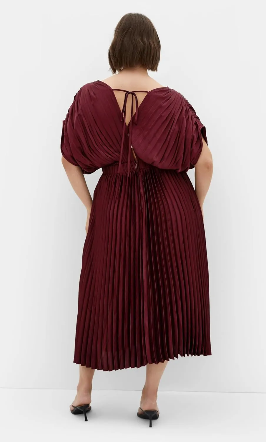 City Chic Women's Plus Size Dress - Henley Midi