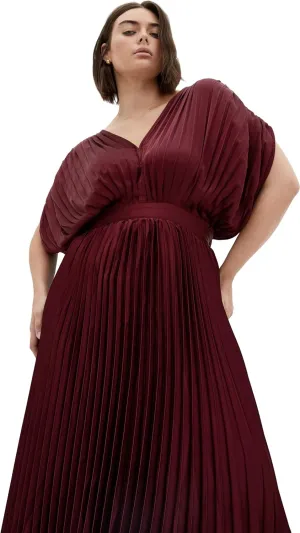 City Chic Women's Plus Size Dress - Henley Midi