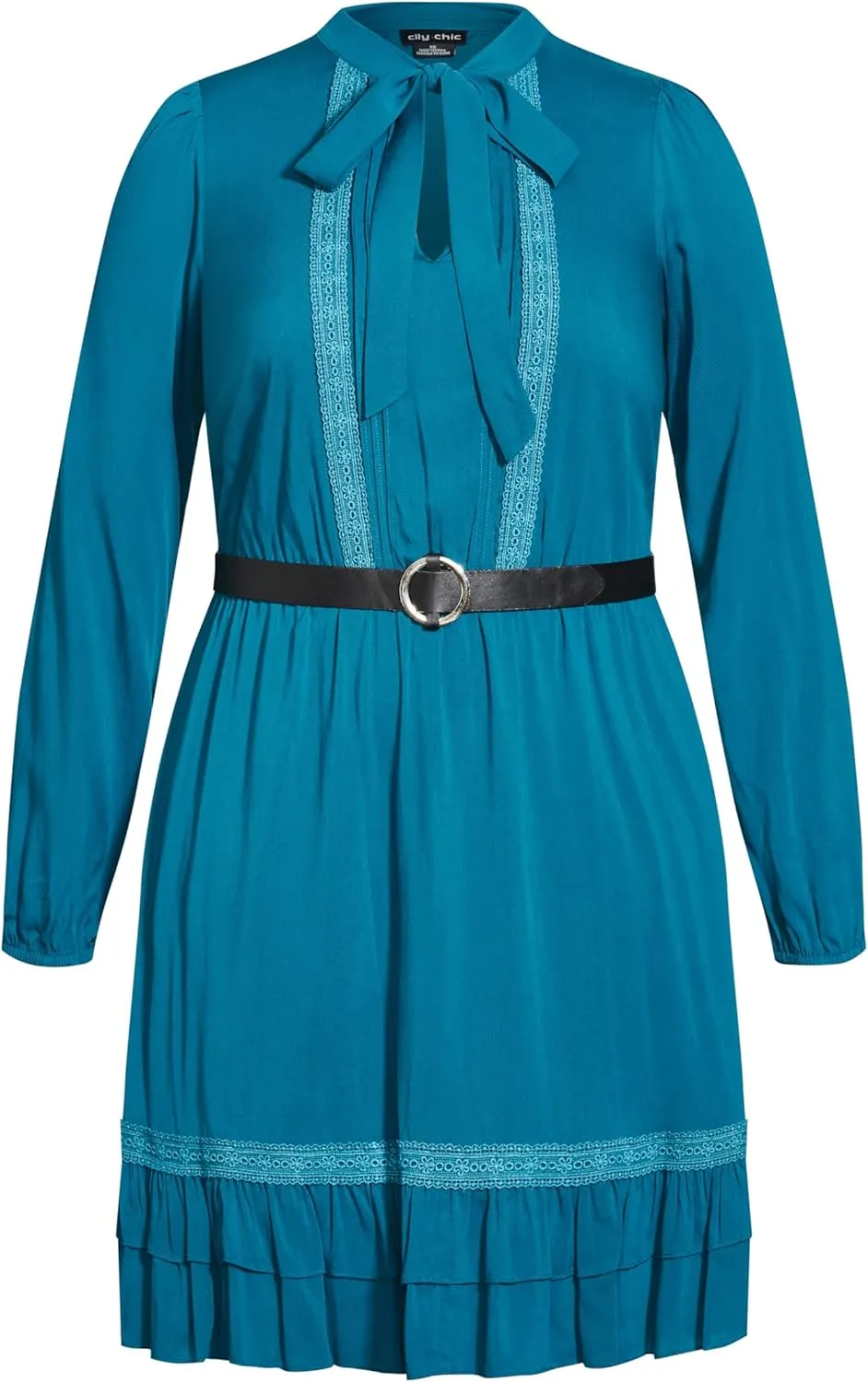 City chic Women's Plus Size Dress - Precious Tie