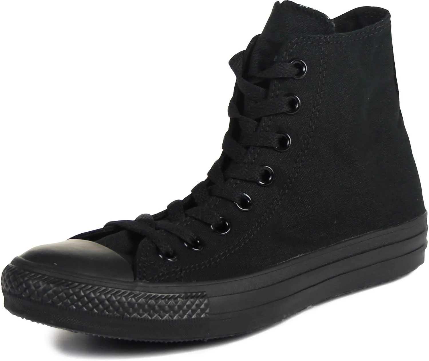 Converse Unisex Chuck Taylor All Star High Top Sneakers Black/White (37 M EU / 6.5 B(M) US Women / 4.5 D(M) US Men, Black)