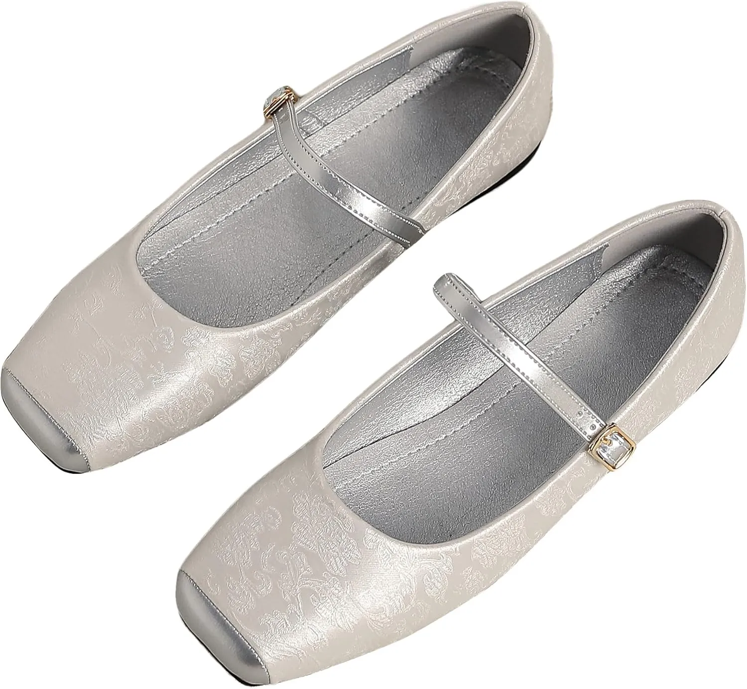 Dear Time Women's Mary Jane Flat Shoes Casual Simple Ballets Comfortable Dressy Office Walking Shoes