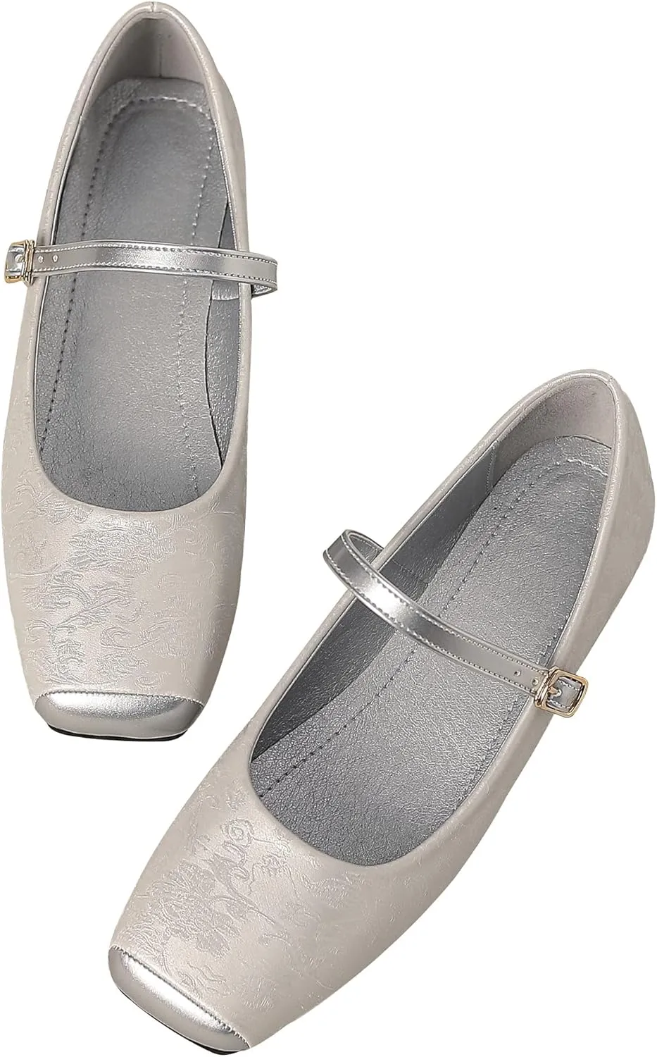 Dear Time Women's Mary Jane Flat Shoes Casual Simple Ballets Comfortable Dressy Office Walking Shoes