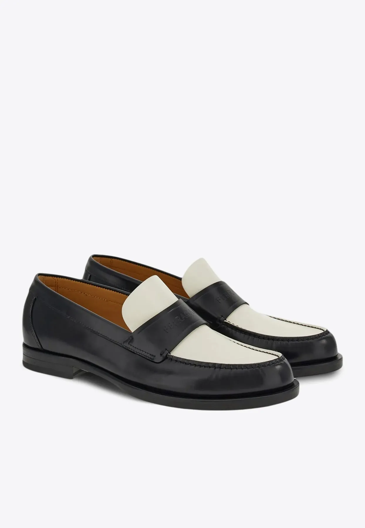 Fillmore Two-Tone Leather Loafers