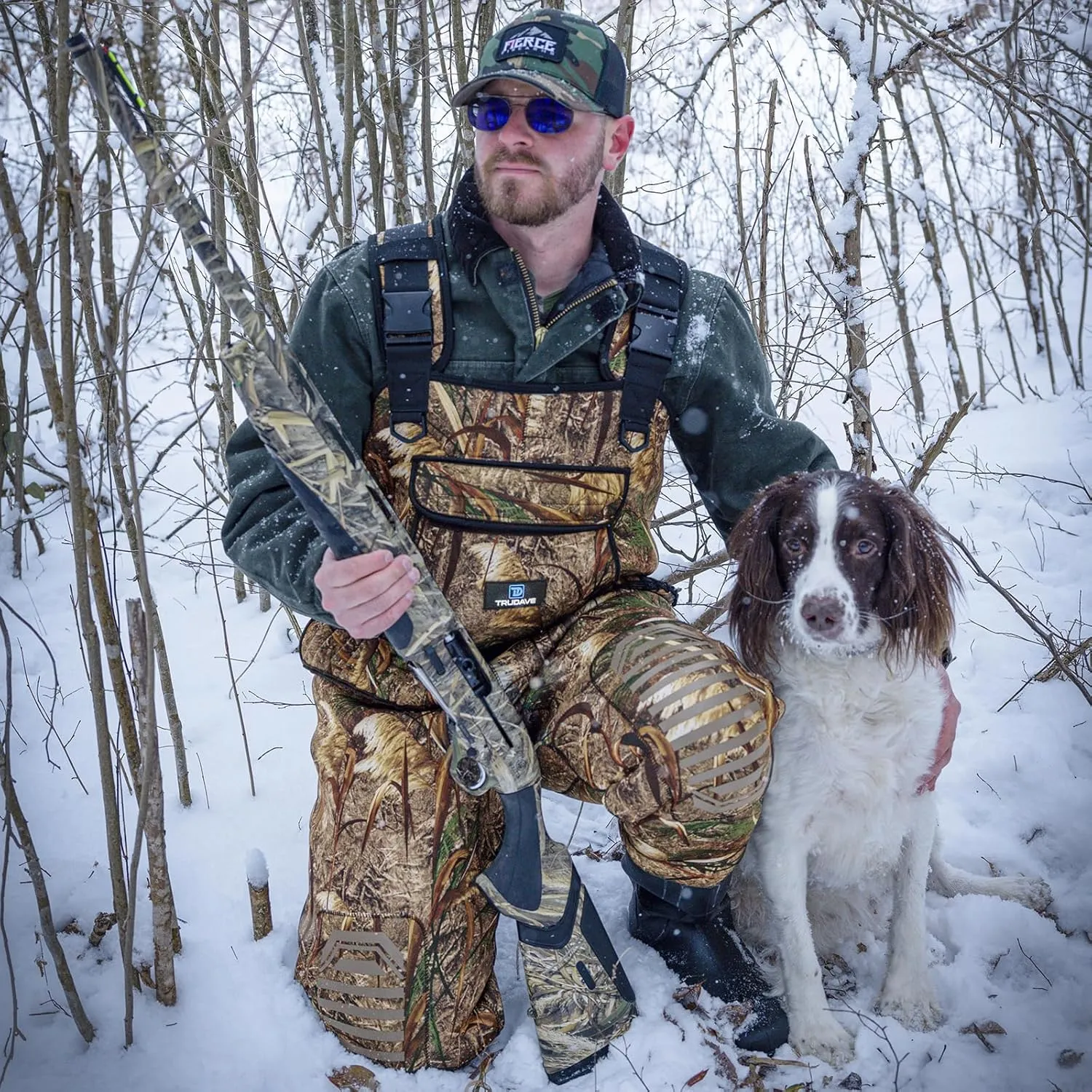 Fishing Waders for Men, Chest Waders with Boots Waterproof for Men & Women, Neoprene Waders for Hunting & Fishing