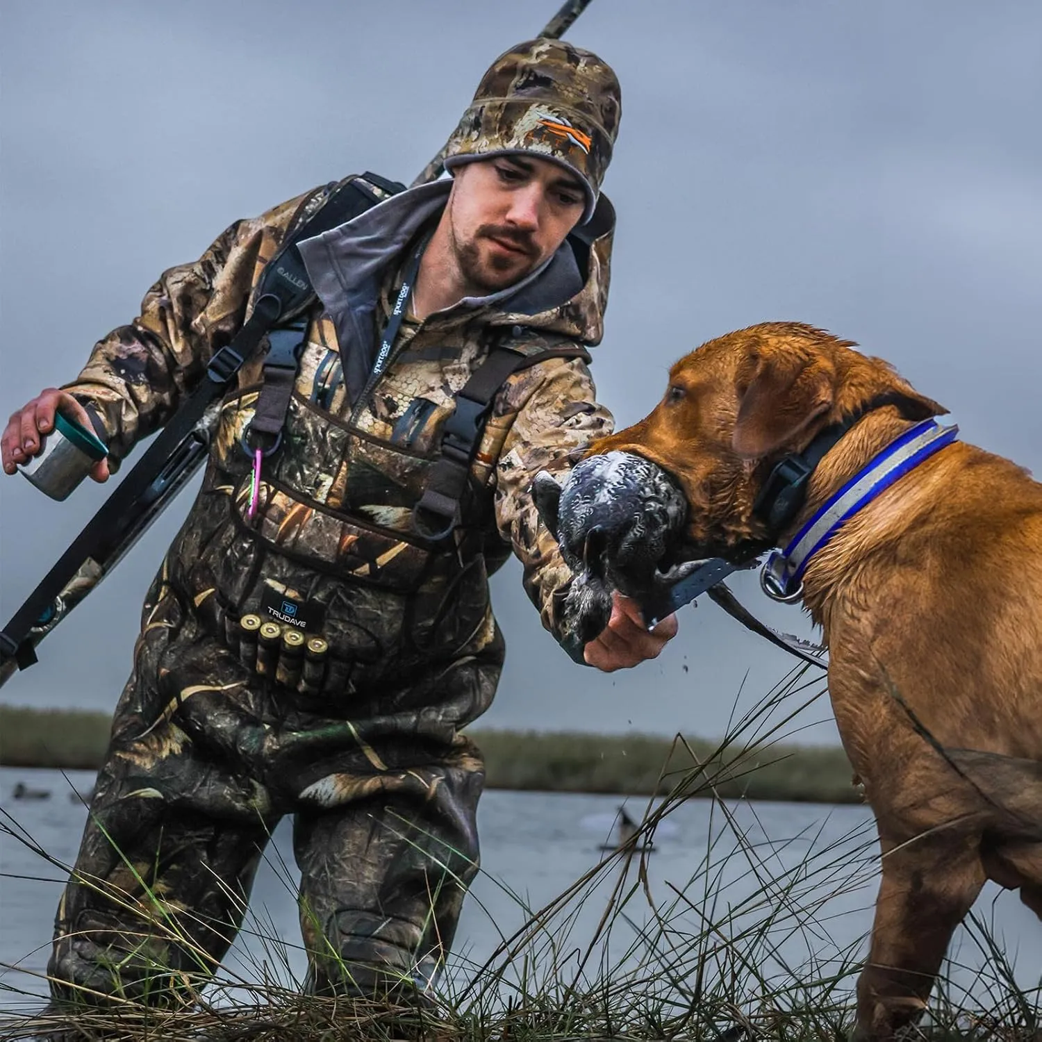 Fishing Waders for Men,Hunting and Waterproof Neoprene Wader for Men with 600G Insulation and Includes Boots