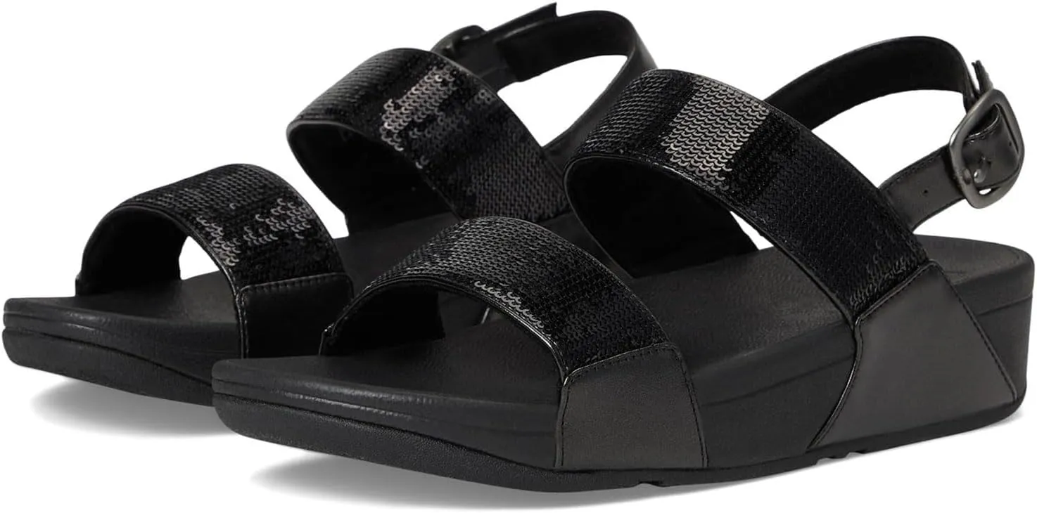 FitFlop Women's Lulu Sequin Back-Strap Sandals