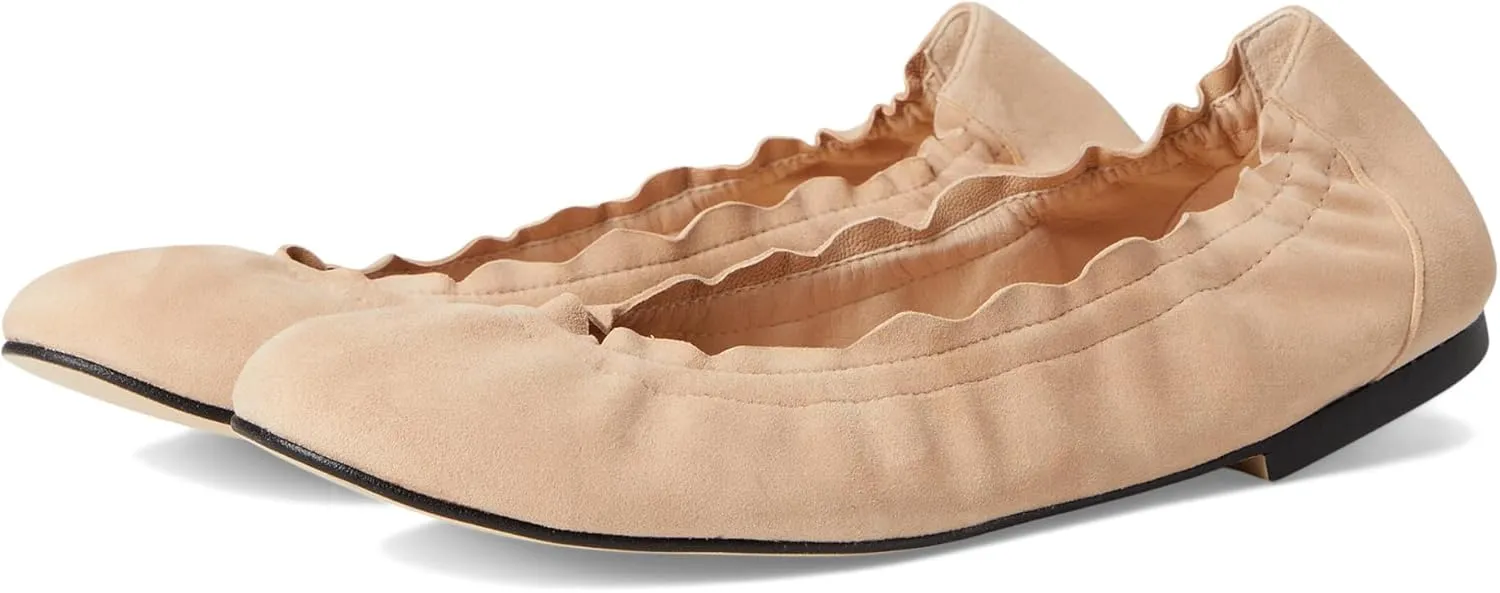 French Sole Women's Cuff Ballet Flat