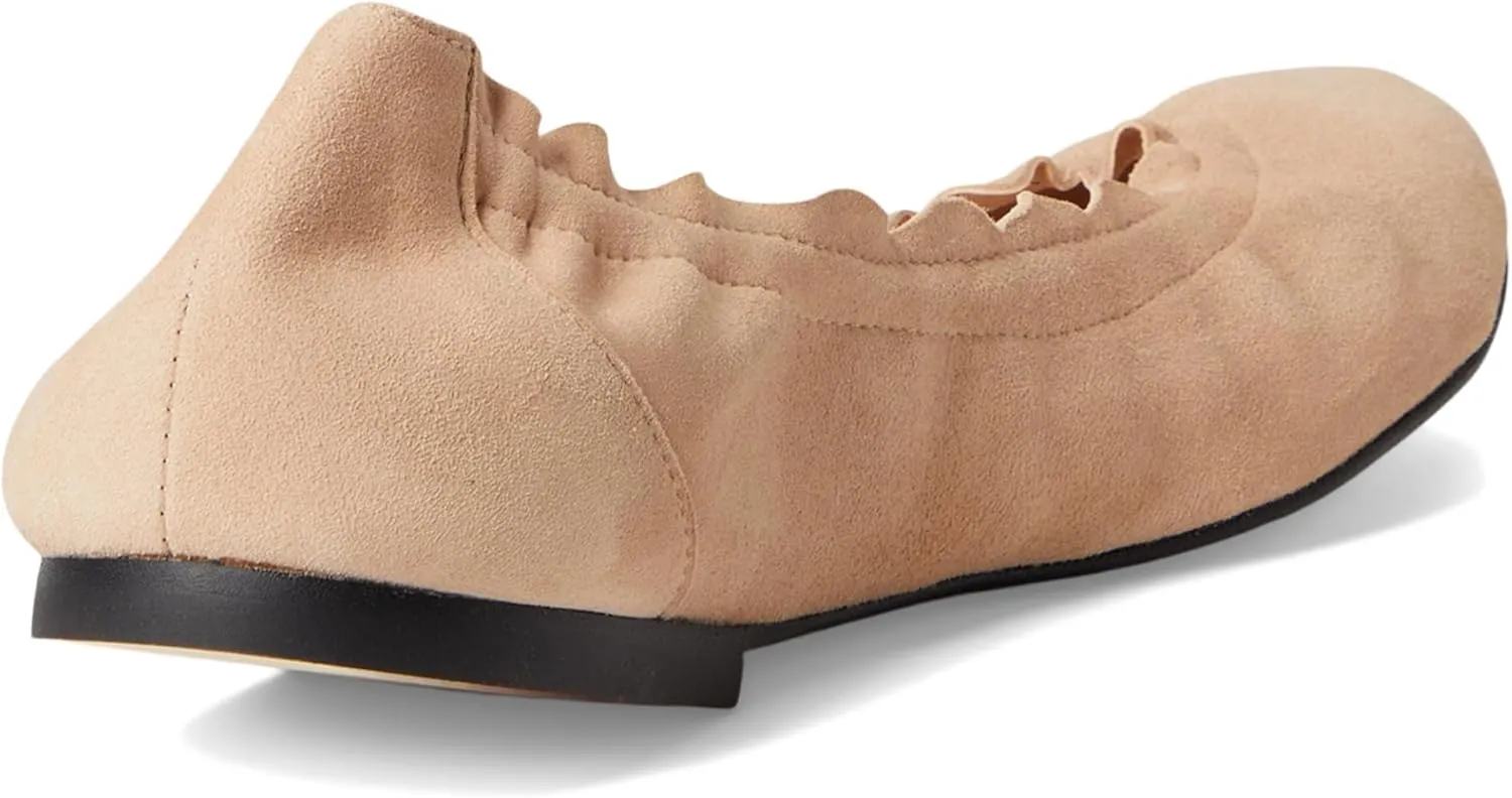 French Sole Women's Cuff Ballet Flat