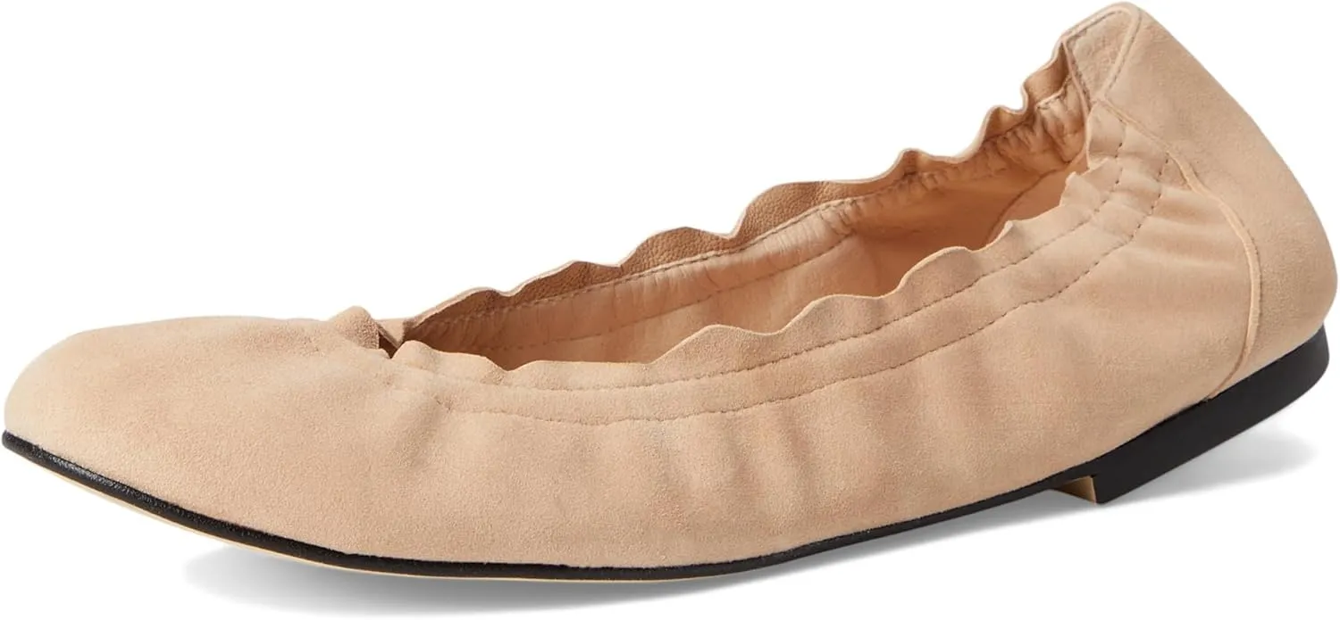 French Sole Women's Cuff Ballet Flat