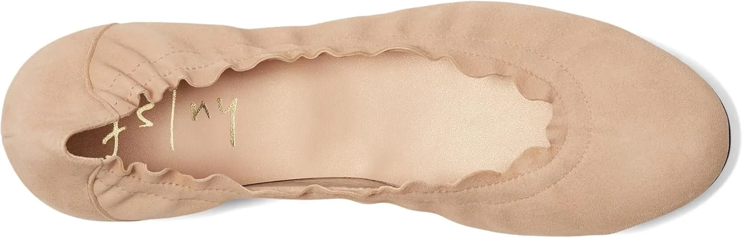 French Sole Women's Cuff Ballet Flat