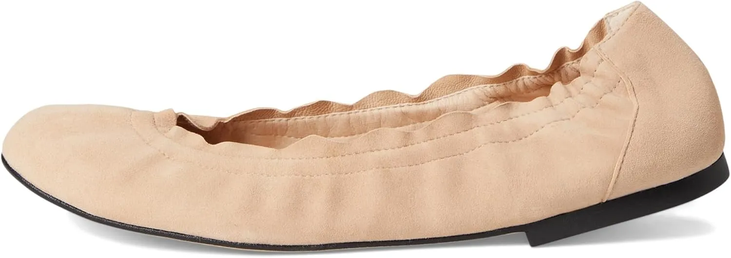 French Sole Women's Cuff Ballet Flat
