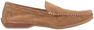 Frye Lewis Venetian Loafers for Men Hand-Crafted with Antique Pull-Up Leather with Moccasin Construction, Full Rubber Outsole, and Modified Heel
