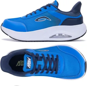 GANNOU Wide Toe Box Shoes for Men Arch Support Walking Shoes Plantar Fasciitis Orthotic Tennis Sneakers