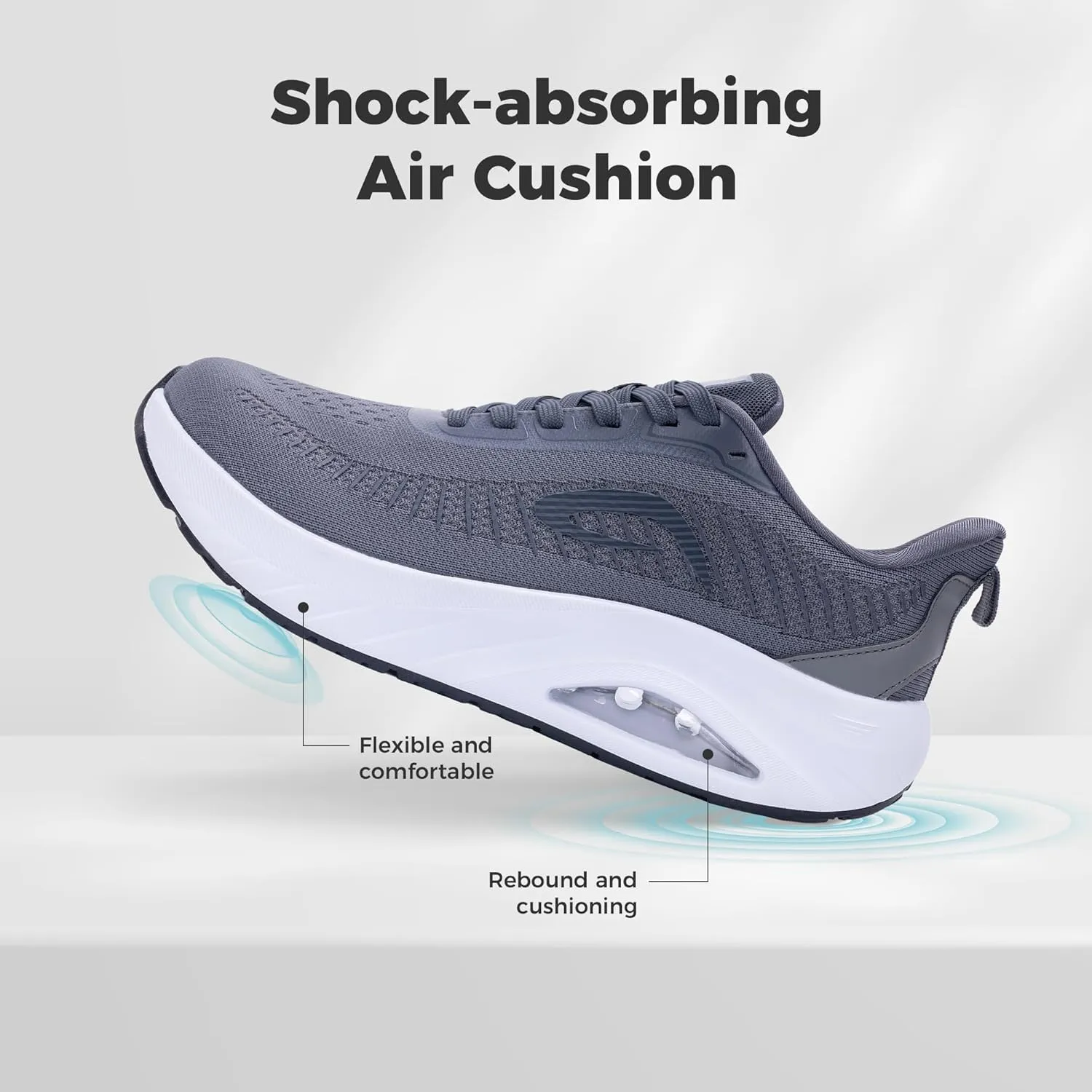 GANNOU Wide Toe Box Shoes for Men Arch Support Walking Shoes Plantar Fasciitis Orthotic Tennis Sneakers