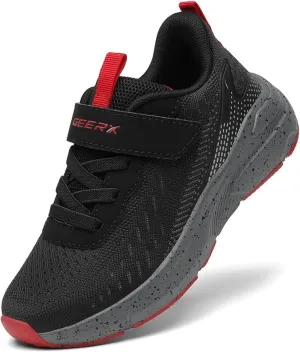 GEERX Kids Sneakers Toddler Boys Running Tennis Shoes Lightweight Breathable Sport Athletic
