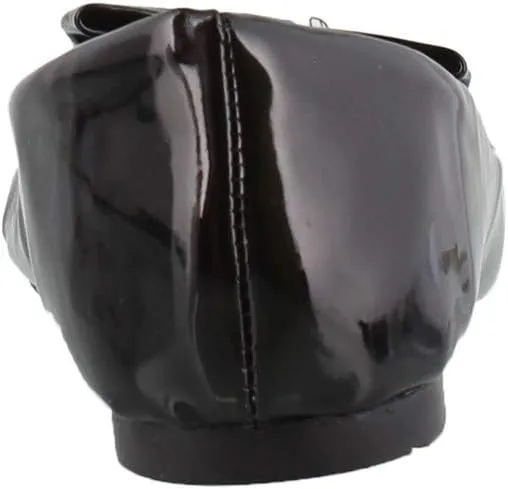 Girls Josmo, Bow Dressy Flats Black Patent