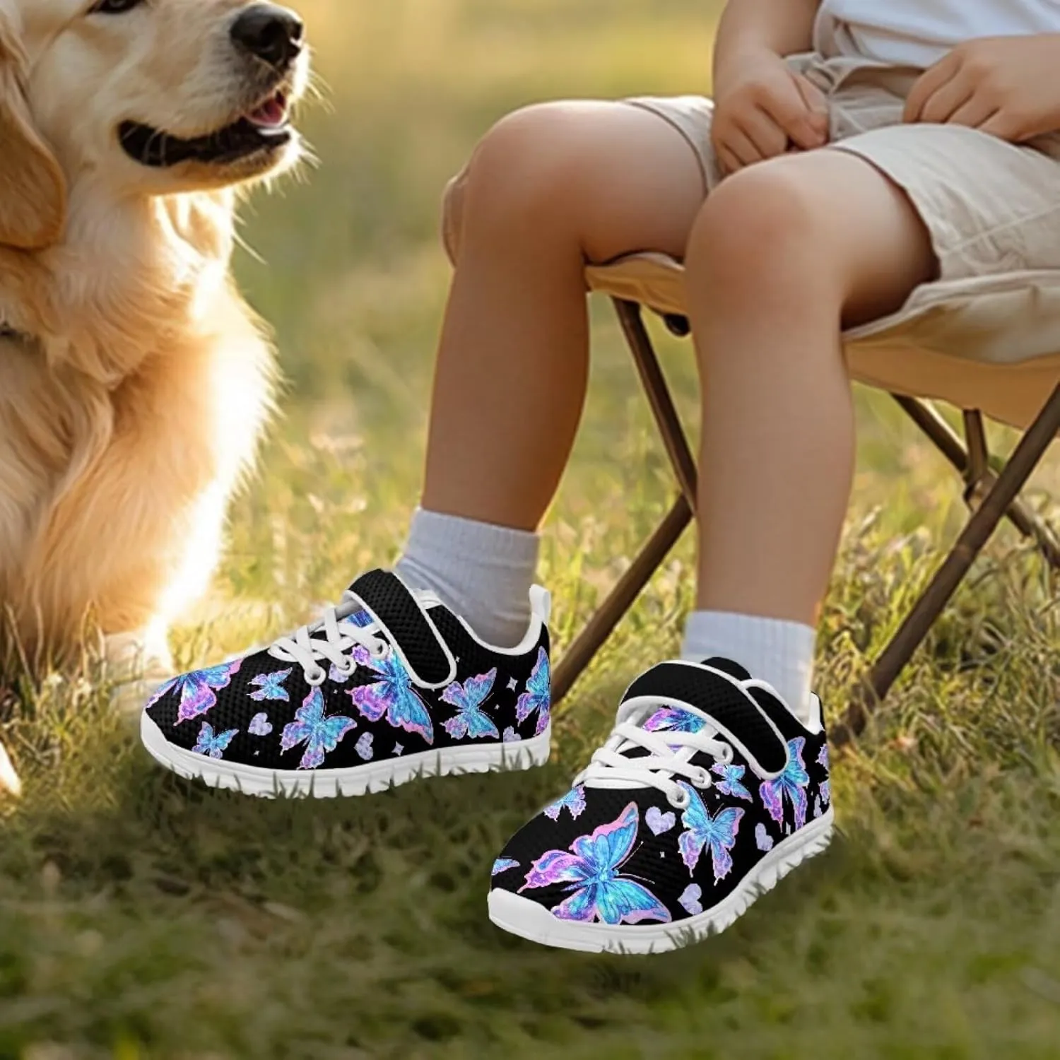 Girls Slip On Sneakers Cute Animal Little Kids Shoes School Tennis Shoes