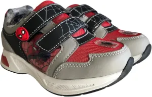 Ground Up Marvel Spiderman Athletic Sneaker Shoes Light-Up Size 11 Red/Black