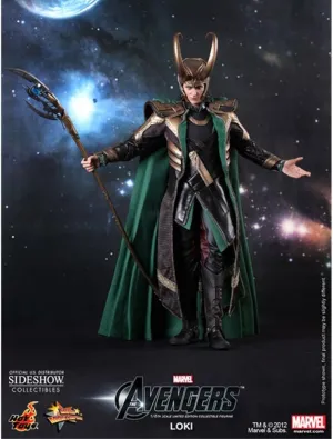 Hot Toys - The Avengers Movie Masterpiece Action Figure 1/6 Loki 32 cm