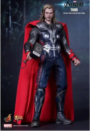 Hot ToysMovie Masterpiece - 1/6 Scale Fully Poseable Figure: The Avengers - Thor