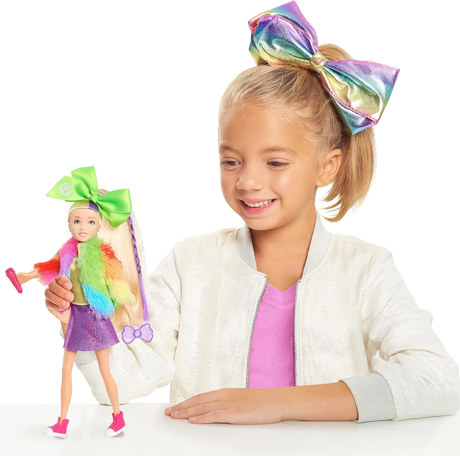 JoJo Siwa Fashion Doll, TV host, 10-inch doll, Kids Toys for Ages 3 Up by Just Play
