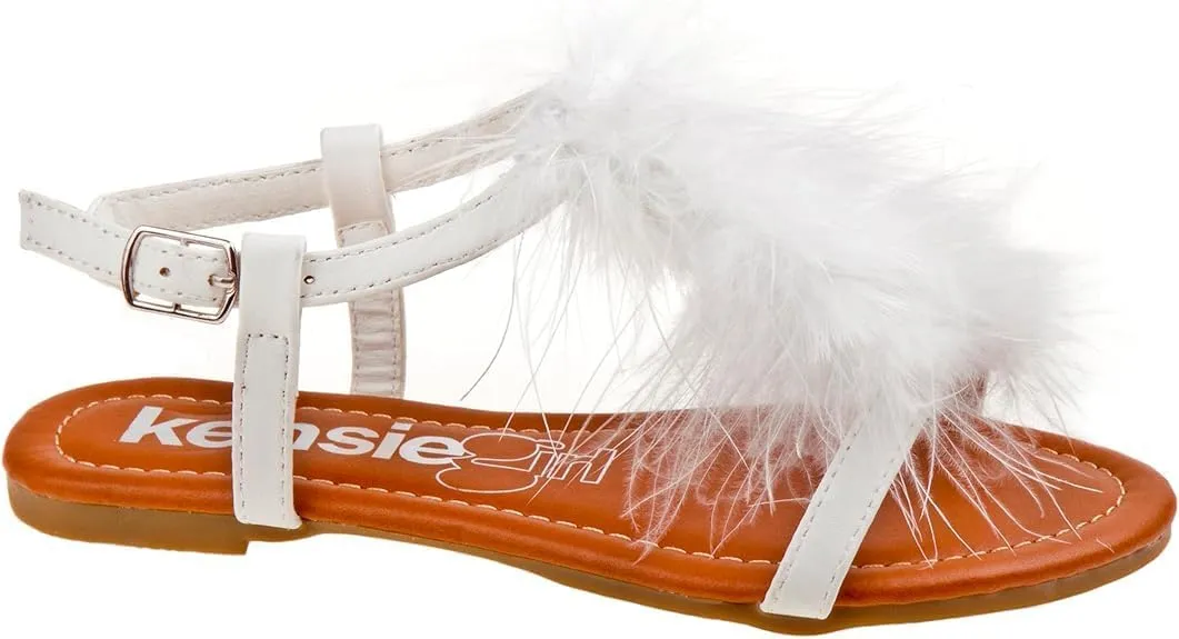 Josmo Girl's Strappy Sandals for Kids Flat