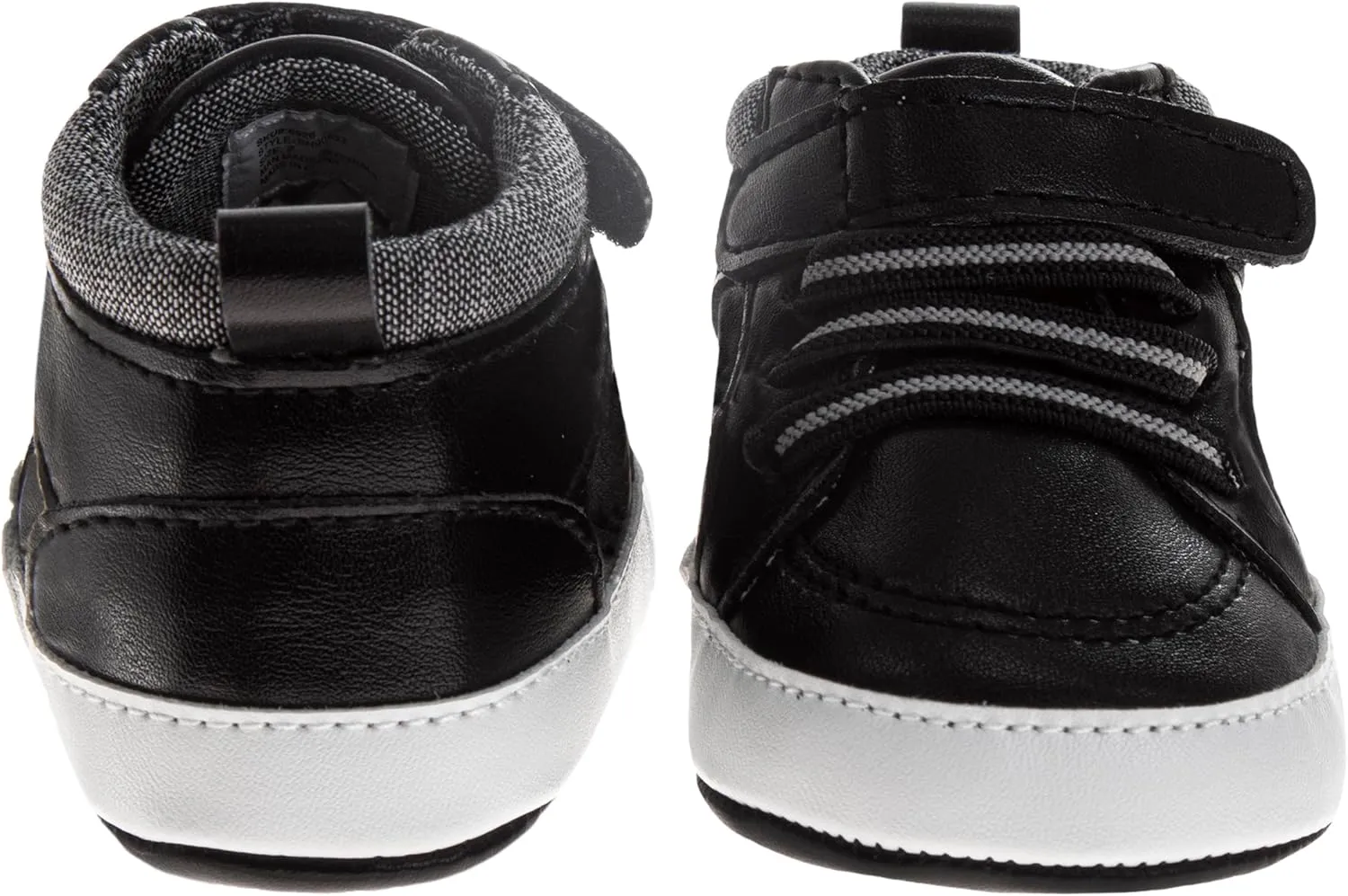 Josmo Unisex Baby Shoes Boys Girls Sneakers - Infant Slip On First Walking Shoes Toddler Casual Sneaker Crib Shoes (Size 2-4 Infant)