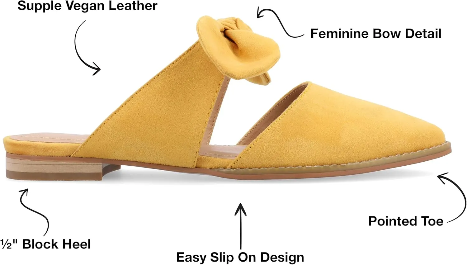 Journee Women's Telulah Mules Flats