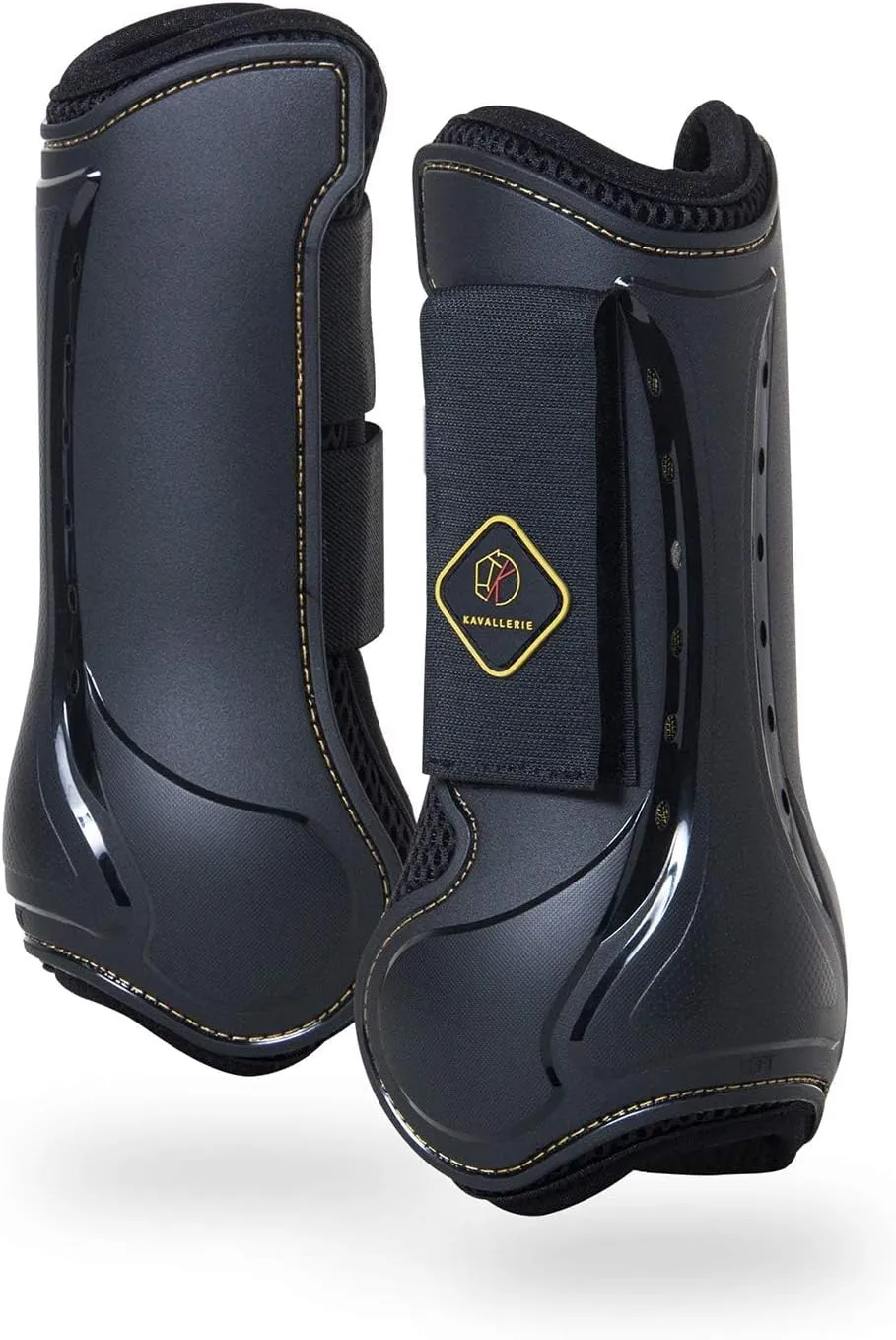 Kavallerie Classic Tendon Boots, Impact-Absorbing Material, Breathable & Evenly Distribute Pressure, Protect Tendon and Ligaments, Anti-Slip, Anti- Sore and Moisture Repellant Show Jumping Boots