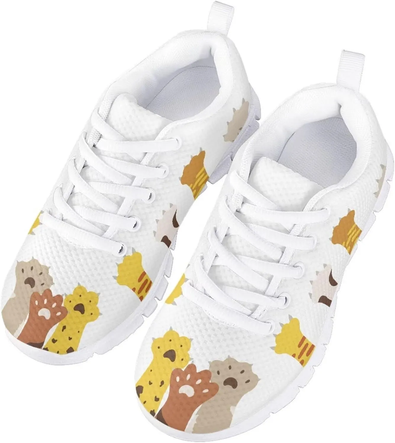 Kids Sneakers Little Girls Running Shoes Causal Lightweight Soft Cute Sneaker for Teen Girls