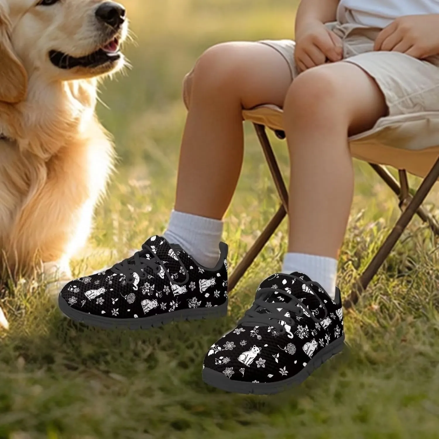 Kids Tennis Shoes Cute Sneakers for Little Girl Shoes Soft Sport Shoes