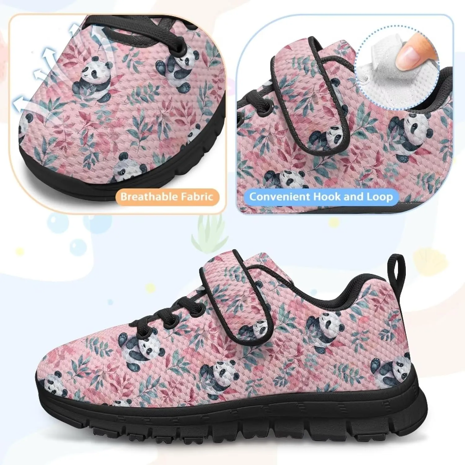 Kids Tennis Shoes Cute Sneakers for Little Girl Shoes Soft Sport Shoes