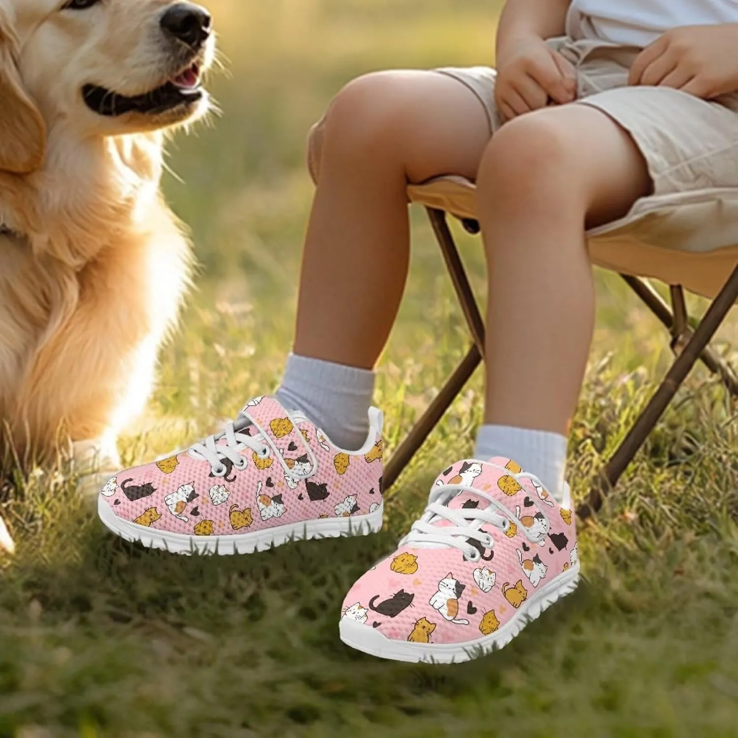 Kids Tennis Shoes School Sneakers for Boys Girls Cute Running Shoes