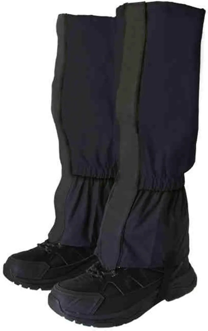 Leg Gaiters,Waterproof Hiking Gaiters,Tactical Leg Gaiters,Snake Bite Protection Guards with Adjustable Size,for Walking Climbing Hiking