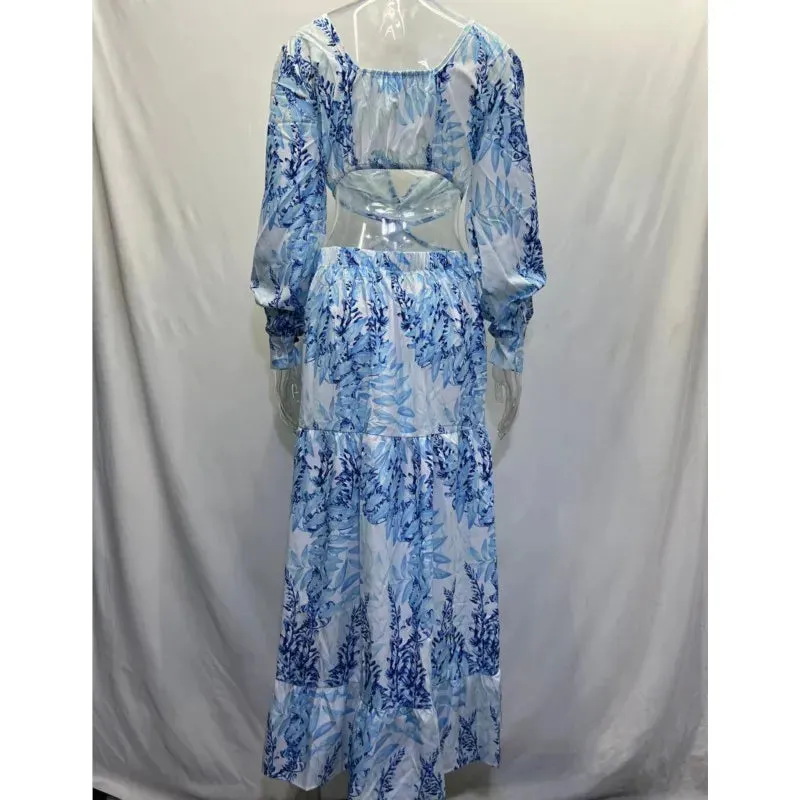 Maxikleid mit Cut-Outs | Luftige Silhouette | Feminine Eleganz