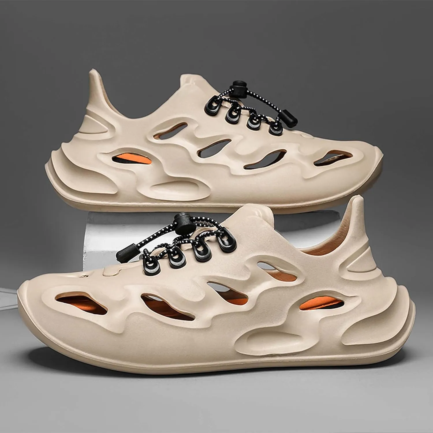 Men's Comfortable Sole Non Slip Slippers Suitable for Indoor/outdoor, Beach Gym Travel Adjustable Sandals