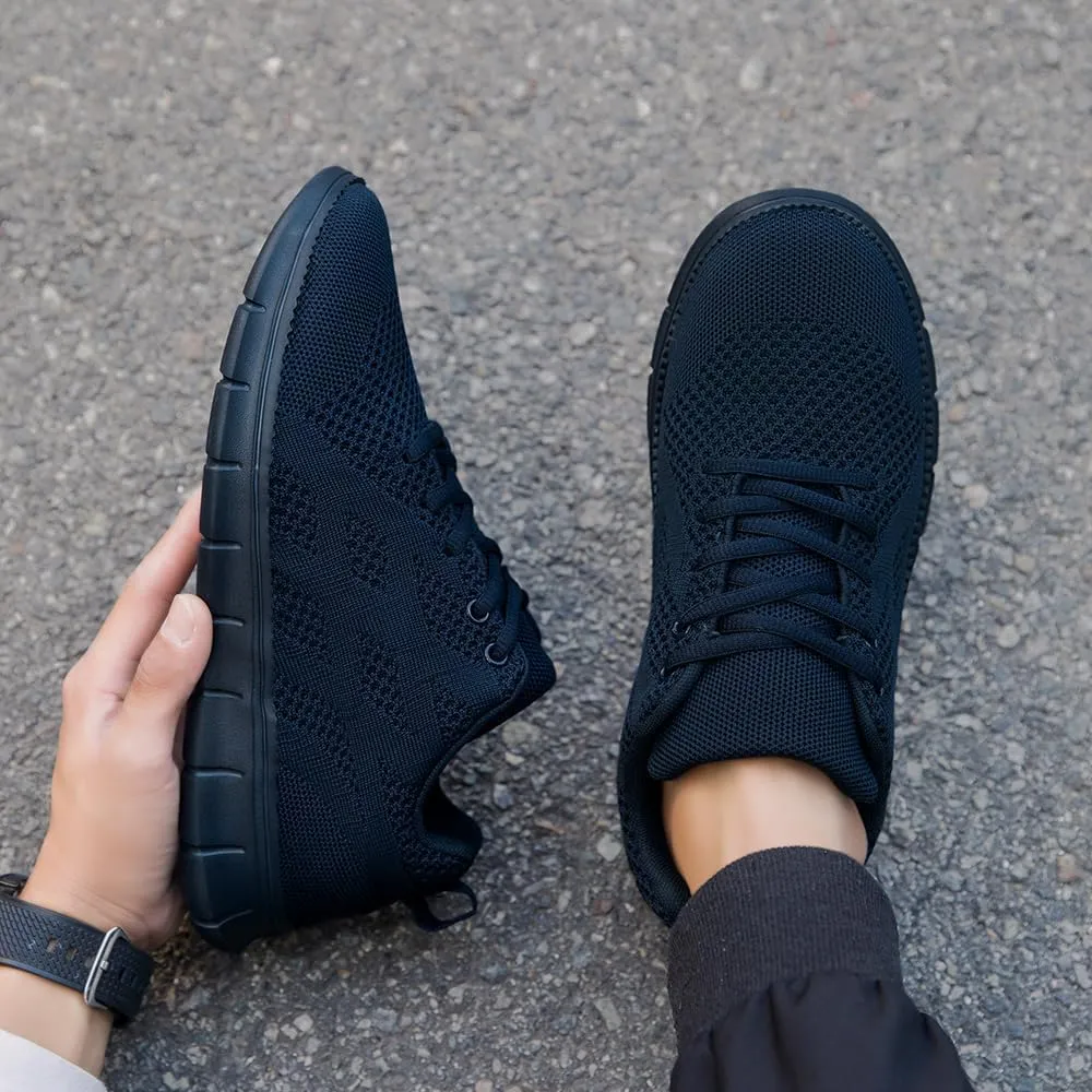 Mens Running Shoes Slip On Sneakers Walking Tennis Gym Athletic Sports Fashion Casual Breathable Shoes