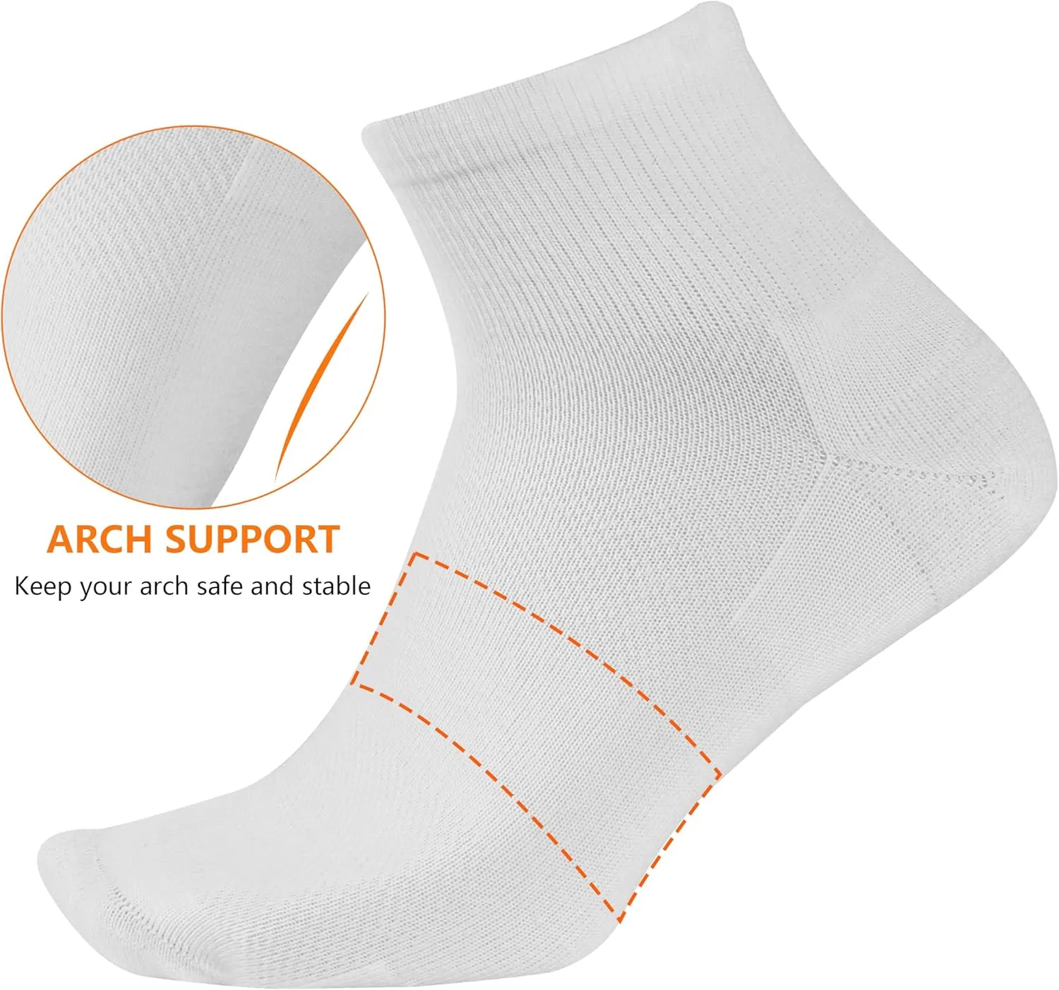 Merino Wool Ankle Socks, Men's Women's 90% Wool Athletic Thin Running Moisture Wicking Socks, 3 Pairs